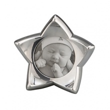 The classic gift pieces that make up the Baby Nambé Collection are the shower gifts that make grownups coo, and this beautiful round frame is another shining example. The classic gift pieces that make up the Baby Nambé Collection are the shower gifts that make grownups coo, and this beautiful round frame is another shining example.