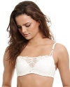 A lace overlay underwire camisole bra when you don't feel like layering.