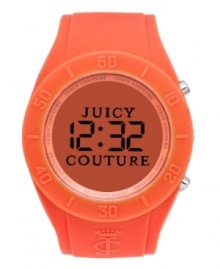Bursts of vivid orange make this Sport Couture watch from Juicy Couture a citrus-inspired delight. Bursts of vivid orange make this Sport Couture watch from Juicy Couture a citrus-inspired delight.