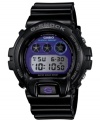 With a colorful metallic dial with a mirrored finish, this G-Shock digital watch beams with style.