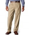 Comfy and casual, these handsome pants from Dockers are perfect for work any beyond.