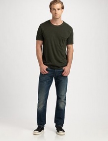 A welcomed addition to your weekend wardrobe, woven in supremely comfortable cotton with a chest patch pocket detail.CrewneckChest patch pocketCottonMachine washImported A welcomed addition to your weekend wardrobe, woven in supremely comfortable cotton with a chest patch pocket detail.CrewneckChest patch pocketCottonMachine washImported
