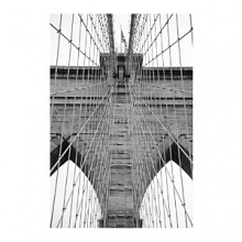 Black and White photo print. Framed in a black wood frame with 3 white mat. Glass front. Black and White photo print. Framed in a black wood frame with 3 white mat. Glass front.