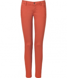 The classic chino gets a figure-hugging makeover with this modernized version from Seven for all Mankind - Flat front, belt loops, vertical front welt pockets, back welt pockets, slim fit, straight leg - Wear with a boho-inspired blouse, platform sandals, and an oversized shoulder bag The classic chino gets a figure-hugging makeover with this modernized version from Seven for all Mankind - Flat front, belt loops, vertical front welt pockets, back welt pockets, slim fit, straight leg - Wear with a boho-inspired blouse, platform sandals, and an oversized shoulder bag