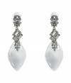 Add a glamorous finish to any look with Alexis Bittars vintage-style crystal encrusted clip-on drop earrings - Tonal crystals, clear stones - Clip-on - Wear with everything from tees and blazers to cocktail dresses and fur coats