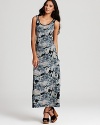 Element Dress - Festival Paisley Print Maxi Dress