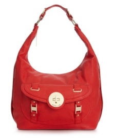 Ooh la la lovely! This haute hottie from Oliva + Joy will hold any style maven's attention hostage. With the luxe golden hardware, buckle and stud accents and chic slouchy shape, it's no wonder this purse is poised and prepared for Fall. Ooh la la lovely! This haute hottie from Oliva + Joy will hold any style maven's attention hostage. With the luxe golden hardware, buckle and stud accents and chic slouchy shape, it's no wonder this purse is poised and prepared for Fall.