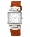 Don't miss a second of the weekend with this precise and chic casual watch from Nine West.