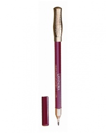 Whether you color your lips with rich crimson or barely-there nude, definition is key. These silky-smooth pencils, in eight shades ranging from gold to red to pink, glide on effortlessly, and can be used to line or to fill in the entire mouth with rich color. The included sharpener and brush allow for flawless precision and easy blendability. Available in 8 shades. Whether you color your lips with rich crimson or barely-there nude, definition is key. These silky-smooth pencils, in eight shades ranging from gold to red to pink, glide on effortlessly, and can be used to line or to fill in the entire mouth with rich color. The included sharpener and brush allow for flawless precision and easy blendability. Available in 8 shades.
