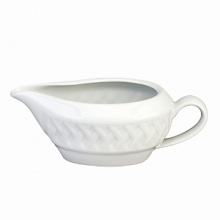Traditional basket weave pattern made from white French Limoges porcelain. Traditional basket weave pattern made from white French Limoges porcelain.