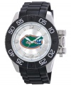 Go Gators! Root for your team 24/7 with this sporty watch from Game Time. Features a University of Florida logo at the dial.