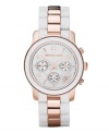 Take in a breath of fresh air with this bright watch by Michael Kors.