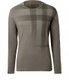 With an abstract check print, this versatile long tee from Burberry Brit will fit perfectly with your go-to wardrobe staples - Crew neck, long sleeves, slim fit, front print - Wear with straight leg jeans or chinos, a parka, and boots