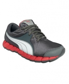 Take the trials of training in stride. Comfort, breathability and style come in one package for all your running needs: the Osuran sneakers by Puma. Take the trials of training in stride. Comfort, breathability and style come in one package for all your running needs: the Osuran sneakers by Puma.