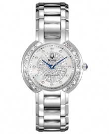 Light up the night (or day) with this luminous Precisionist watch from Bulova. Accurate to 10 seconds a year, with a continuously sweeping second hand. Light up the night (or day) with this luminous Precisionist watch from Bulova. Accurate to 10 seconds a year, with a continuously sweeping second hand.
