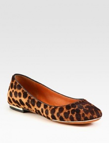 A closet staple of rich calf hair with a fierce leopard-print, metal plating and smooth leather trim. Calf hair upper with leather trimLeather lining and solePadded insoleMade in ItalyOUR FIT MODEL RECOMMENDS ordering true size. A closet staple of rich calf hair with a fierce leopard-print, metal plating and smooth leather trim. Calf hair upper with leather trimLeather lining and solePadded insoleMade in ItalyOUR FIT MODEL RECOMMENDS ordering true size.