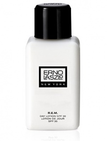 Lightweight, protective moisturizer repairs and provides broad-spectrum UV protection. The advanced formula also tightens and renews the skin, while nourishing and smoothing. Made in USA. 3 oz. Lightweight, protective moisturizer repairs and provides broad-spectrum UV protection. The advanced formula also tightens and renews the skin, while nourishing and smoothing. Made in USA. 3 oz.