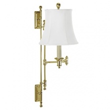 Sure to enhance any room, classic beauty and intricate details make this swing arm wall lamp a true standout. Sure to enhance any room, classic beauty and intricate details make this swing arm wall lamp a true standout.