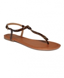 Minimal with maximum impact. The thin straps of the Pippa sandals by Rampage get a bold boost from a shiny patent finish. Minimal with maximum impact. The thin straps of the Pippa sandals by Rampage get a bold boost from a shiny patent finish.