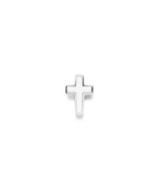 The classic cross shines in sterling silver. Donatella is a playful collection of charm bracelets and necklaces that can be personalized to suit your style! Available exclusively at Macy's. The classic cross shines in sterling silver. Donatella is a playful collection of charm bracelets and necklaces that can be personalized to suit your style! Available exclusively at Macy's.