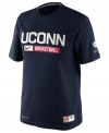 Be a part of the wave-help keep team spirit up with this Connecticut Huskies NCAA basketball t-shirt from Nike.