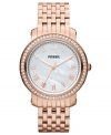 For days when a touch of sparkle is necessary, pair this Emma watch from Fossil with your loveliest of looks.