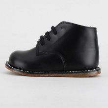 Look at me, I'm walking! Make sure their first steps are in style with these all leather walking shoes. Features a leather upper, lace-up closure and leather sole. Imported. Look at me, I'm walking! Make sure their first steps are in style with these all leather walking shoes. Features a leather upper, lace-up closure and leather sole. Imported.