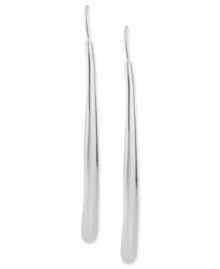 Go to great lengths with this pair of pull-thru earrings from Robert Lee Morris. Crafted from silver-tone mixed metal, the earrings have a teardrop shape for an elegant touch. Approximate length: 2-1/4 inches. Go to great lengths with this pair of pull-thru earrings from Robert Lee Morris. Crafted from silver-tone mixed metal, the earrings have a teardrop shape for an elegant touch. Approximate length: 2-1/4 inches.
