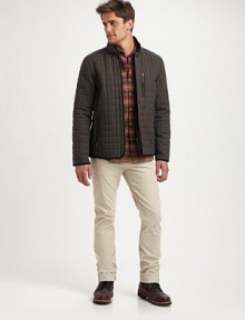Look on the light side when pulling together your casual looks by pairing these slim-fitting cords rendered in stonewashed cotton.Five-pocket styleInseam, about 33CottonMachine washMade in USA Look on the light side when pulling together your casual looks by pairing these slim-fitting cords rendered in stonewashed cotton.Five-pocket styleInseam, about 33CottonMachine washMade in USA