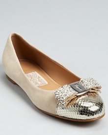 Salvatore Ferragamo Flats - Baltica Suede Salvatore Ferragamo Flats - Baltica Suede