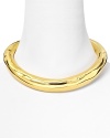 Let Alexis Bittar's striking gold collar lend your look a dose of high-shine chic. In perfect step with the jewels seen on the runways, slip this on to transform a favorite tee-shirt from basic to bold.