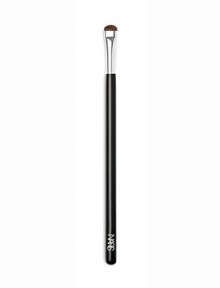 Natural pony hair brush is perfect for applying eye shadow close to the lash lines to create a smoky effect, or to place powder color over pencil eyeliner for greater depth of color. Imported. Natural pony hair brush is perfect for applying eye shadow close to the lash lines to create a smoky effect, or to place powder color over pencil eyeliner for greater depth of color. Imported.