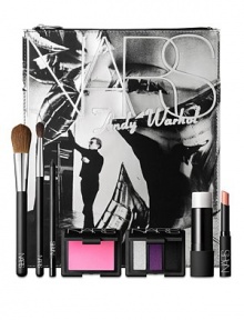 Inspired by Andy Warhol's Silver Factory studio, this dynamic set captures the essence of the superstar-saturated scene of glamorous rebels and downtown divas. Inspired by Andy Warhol's Silver Factory studio, this dynamic set captures the essence of the superstar-saturated scene of glamorous rebels and downtown divas.