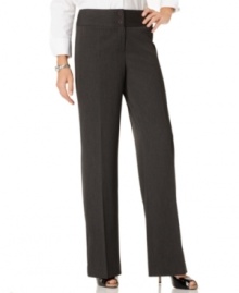 All day comfort and style comes easy in this classic stretch wide-leg pant from Jones New York. All day comfort and style comes easy in this classic stretch wide-leg pant from Jones New York.