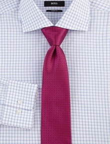 A spring-ready plaid in soft hues on pure cotton. Spread collarButton frontBarrel cuffsCottonMachine washImported A spring-ready plaid in soft hues on pure cotton. Spread collarButton frontBarrel cuffsCottonMachine washImported