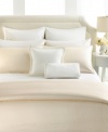 Sleep like a princess every night with the exceptionally luxurious Aurora sham from Barbara Barry. Featuring an ultrasoft, 620 thread count piece-dyed jacquard of subtle dots finished with cord detail along the edges. Reverses to solid 310 thread count cotton sateen. European closure. (Clearance)