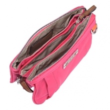 Book your ticket and travel in style with this refined and colorful wristlet, an essential component of the Voyageur collection. Book your ticket and travel in style with this refined and colorful wristlet, an essential component of the Voyageur collection.