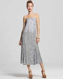 Skirt or dress--this convertible piece from Twelfth Street by Cynthia Vincent takes your style from standard to stand out. However you wear it, add bangles and peep-toe sandals for getaway chic.