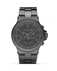 Be a good sport with tonal watch from MICHAEL Michael Kors, boasting a bold dial and sleek bracelet. Designed for performance and style, it's the ultimate in athletic cool. Be a good sport with tonal watch from MICHAEL Michael Kors, boasting a bold dial and sleek bracelet. Designed for performance and style, it's the ultimate in athletic cool.