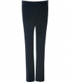 Lend some dandyish style to your office or off-duty look with these versatile corduroy pants from Baldessarini - Flat front with button tab, belt loops, on-seam pockets, back welt pockets with buttons, straight leg with crease details - Style with a matching blazer or a cashmere pullover and a leather jacket