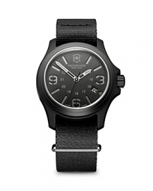 Inspired by the brand's heritage, Victorinox updates its classic chronograph for now. Wear the aluminum-trimmed style to strike a sleek balance between past and present. Inspired by the brand's heritage, Victorinox updates its classic chronograph for now. Wear the aluminum-trimmed style to strike a sleek balance between past and present.
