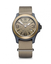 Inspired by the brand's heritage, Victorinox updates its classic chronograph for now. Wear the aluminum-trimmed style to strike a sleek balance between past and present. Inspired by the brand's heritage, Victorinox updates its classic chronograph for now. Wear the aluminum-trimmed style to strike a sleek balance between past and present.