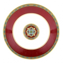 The Samarkand collection by Villeroy & Boch combines exotic elements with timeless elegance. Rich warm hues are accented with golden bands and mosaic details. Mix and match coordinating pieces for a unique table.