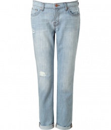 Perfectly washed in super soft denim, J Brand Jeans boyfriend jeans are a four-season staple perfect for giving your look that effortless-cool edge - Classic five-pocket style, zip fly, button closure, belt loops - Slouchy boyfriend fit - Wear rolled up with feminine silk tees, blazers and ankle boots Perfectly washed in super soft denim, J Brand Jeans boyfriend jeans are a four-season staple perfect for giving your look that effortless-cool edge - Classic five-pocket style, zip fly, button closure, belt loops - Slouchy boyfriend fit - Wear rolled up with feminine silk tees, blazers and ankle boots