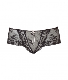 Channel vintage-inspired romance in these ultra-luxe lacy briefs from Elle MacPherson Intimates - All-over lace, thin waistband, wide side garters, front bow details - Perfect under virtually any outfit or paired with a matching bra for stylish lounging Channel vintage-inspired romance in these ultra-luxe lacy briefs from Elle MacPherson Intimates - All-over lace, thin waistband, wide side garters, front bow details - Perfect under virtually any outfit or paired with a matching bra for stylish lounging