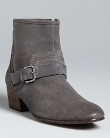 Buckle into these stylish Jean-Michel Cazabat booties, polished off with shining silver hardware. Buckle into these stylish Jean-Michel Cazabat booties, polished off with shining silver hardware.
