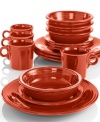 Party for four. Enjoy the chip-resistant durability and cool Art Deco design that made Fiesta famous with this 16-piece dinnerware and dishes set. With more a dozen colors to love so you can mix, match and create a look that's all your own.