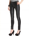 Faux leather at the front and a luxe knit at the back means a fabulous-fitting legging from TWO by Vince Camuto.