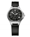 A rugged unisex watch in stainless steel from Victorinox Swiss Army's Base Camp collection.