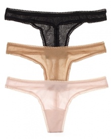 This super soft Magical mesh panty disappears under clothing. This super soft Magical mesh panty disappears under clothing.